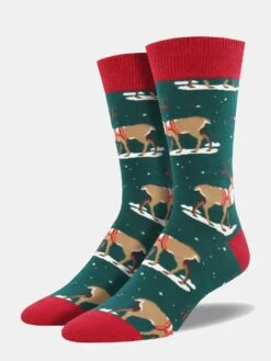Socksmith Men's Winter Reindeer Socks