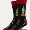 Socksmith Men’s Wine Scene Socks
