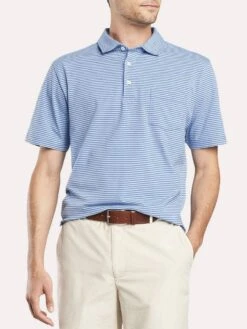 Peter Millar Men's Tybee Stripe Polo