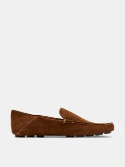 Peter Millar Crown Men's Suede Travel Driver Loafer