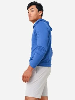 Peter Millar Crown Sport Men's Pine Performance Hoodie -Standrews Links Officials Store MS22EK45xSPORTNAVYxAlt2 70977849
