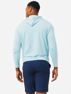 Peter Millar Crown Sport Men's Pine Performance Hoodie -Standrews Links Officials Store MS22EK45xWILLOWMISTxAlt1 71067616