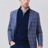 Peter Millar Collection Men's Cove Windowpane Soft Jacket