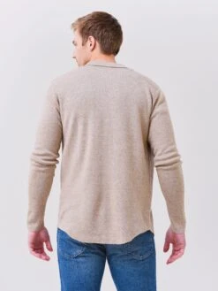 Peter Millar Collection Men's Musée Sweater Shirt -Standrews Links Officials Store MS22RS10xSANDxAlt4 61599095