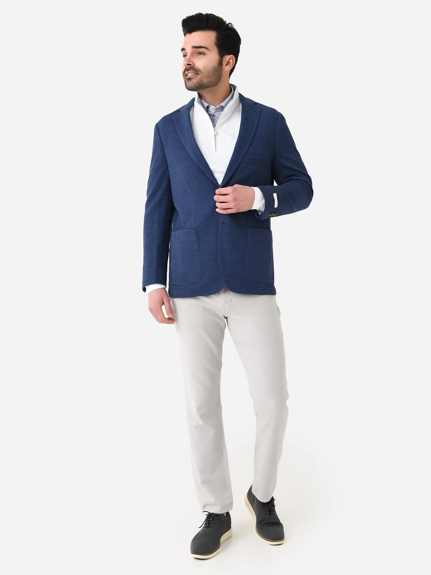 Peter Millar Crown Men's Brook Jersey Soft Jacket 2 Peter Millar Crown Men's Brook Jersey Soft Jacket - Image 2