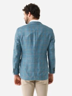 Peter Millar Crown Crafted Men's Bern Windowpane Soft Jacket 11 Peter Millar Crown Crafted Men's Bern Windowpane Soft Jacket -Standrews Links Officials Store MS23XJ02xSTAINEDGLASSxAlt5 92675075
