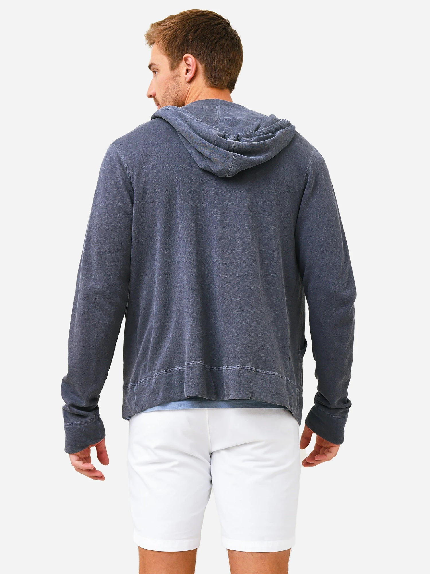 James Perse Men's Vintage Zip-Up Hoodie 5 James Perse Men's Vintage Zip-Up Hoodie - Image 5