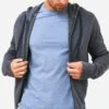 James Perse Men's Vintage Zip-Up Hoodie