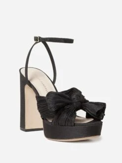 Loeffler Randall Women's Natalia Platform Bow Heel -Standrews Links Officials Store NATALIA PLFAxBLACKxAlt1 72831664