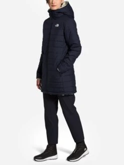 The North Face Women's Mossbud Insulated Reversible Parka -Standrews Links Officials Store NF0A4R39xAviatorNavyVintageWhitexPrimary 92236042