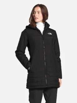 The North Face Women's Mossbud Insulated Reversible Parka -Standrews Links Officials Store NF0A4R39xTNFBLACKxPrimary 74649924