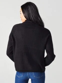 525 Women's Roll Neck Pullover Sweater -Standrews Links Officials Store NY5 WR20S227xBLACKxAlt2 21837516