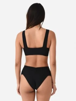 L Space Women's Marlee Bikini Top -Standrews Links Officials Store OGMLT23xBLACKxAlt1 96396340