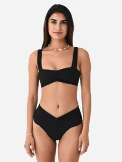 L Space Women's Marlee Bikini Top -Standrews Links Officials Store OGMLT23xBLACKxPrimary 96396337