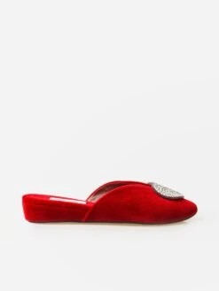 Olivia Morris Women's Lupin Slipper -Standrews Links Officials Store OMAH09xCRIMSONREDxAlt2 80417403