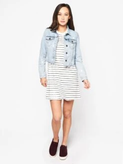 Pistola Women’s Brando Zodiac Denim Jacket 7 Pistola Women’s Brando Zodiac Denim Jacket -Standrews Links Officials Store P5652WCL ZOD ZODIACalt3