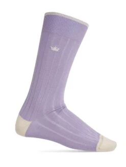 Peter Millar Crown Men's Crown Ribbed Solid Dress Sock 19 Peter Millar Crown Men's Crown Ribbed Solid Dress Sock -Standrews Links Officials Store P8001 LILAC 43057e3a 0449 4968 b0a4 672b217f5e80
