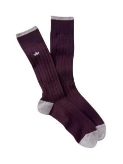 Peter Millar Crown Men's Crown Ribbed Solid Dress Sock 21 Peter Millar Crown Men's Crown Ribbed Solid Dress Sock -Standrews Links Officials Store P8001 PLUM 78f1829c 3f75 4429 819e 22996cac4069