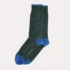 Peter Millar Men's Small Polka Dot Sock