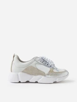 Yosi Samra Women's Palmer Sneaker -Standrews Links Officials Store PALMERxGREYxPrimary 73419020