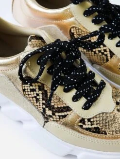 Yosi Samra Women's Palmer Sneaker -Standrews Links Officials Store PALMERxNATURALSNAKExAlt3 73503334