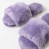 Pissenlit Women's Sheepskin Fuzzy Slipper