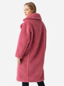 Pissenlit Women's Teddy Coat -Standrews Links Officials Store PLTTCxPINKxAlt4 81707786