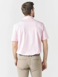 Greyson Men's Saranac Polo -Standrews Links Officials Store PSK4000 685 ROSEWOODalt2