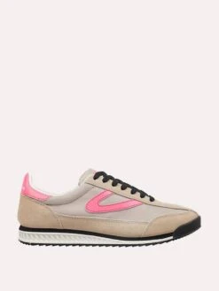 Tretorn Women's Rawlins2 Sneaker -Standrews Links Officials Store RAWLINS2 STONE NEONPINK NEONPINK 6c4784ed 41f1 4b87 981d f4329d959134