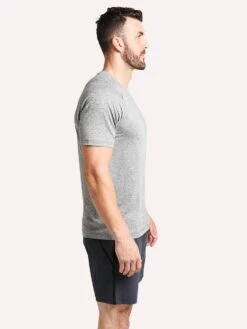 Rhone Reign Short Sleeve Tee -Standrews Links Officials Store RGN COR LEGACYGRAYalt1