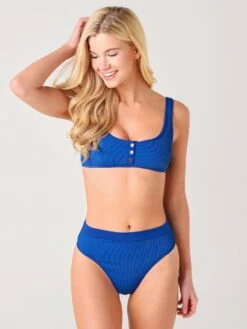 L Space Women's Ribbed Robbie Bikini Top