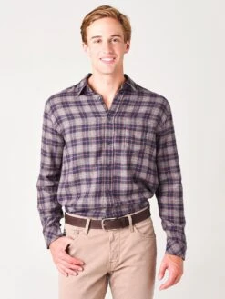 Rails Men's Brushed Lennox Button Down Shirt