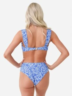Citrine Women's Rory Bikini Top -Standrews Links Officials Store RORYTOPxBLUEBATIKxAlt3 93737949