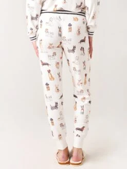 P.J. Salvage Women's Coffee + Canine Jammie Pant 7 P.J. Salvage Women's Coffee + Canine Jammie Pant -Standrews Links Officials Store RXCCP1PJxIVORYxAlt3 28672519