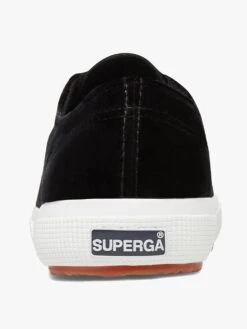Superga Women's Classic Velvet 2750 Sneaker 5 Superga Women's Classic Velvet 2750 Sneaker -Standrews Links Officials Store S111GRW 010BLACKMULTIalt2