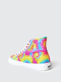 Superga Women's Tie Dye Polyfantiedyew Sneaker -Standrews Links Officials Store S111PNWxTIEDYExAlt2