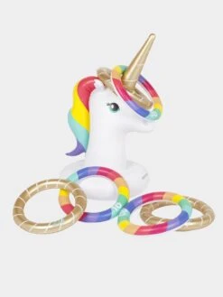 Sunnylife Unicorn Inflatable Ring Toss Game