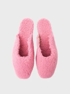 Sleeper Women's Pink Shearling Slipper -Standrews Links Officials Store SA026SxPINKxAlt3 38962926
