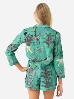 Sur La Vague Women's Safari Pajama Set -Standrews Links Officials Store SAFARIPJxSAFARIxAlt4 89488441