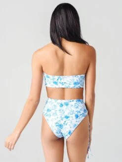 Juillet Swimwear Women's Sari Bikini Top -Standrews Links Officials Store SARIxWILDERFLORALxAlt2 21760648