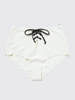 Marysia Women's Coconut Bikini Bottom With Black Laces