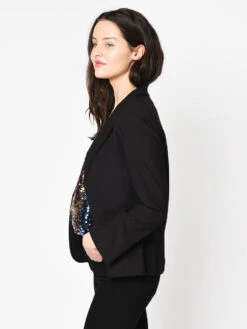 Zadig & Voltaire Vedy Spi Blazer -Standrews Links Officials Store SECA0209F NOIRalt2