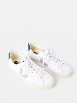 Veja Men's Esplar SE Canvas Sneaker -Standrews Links Officials Store SEM012587xWHITEOXFORDGREYNAUTICOxAlt3 27971402