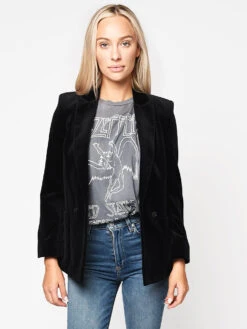 Zadig & Voltaire Women’s Visko Velvet Blazer