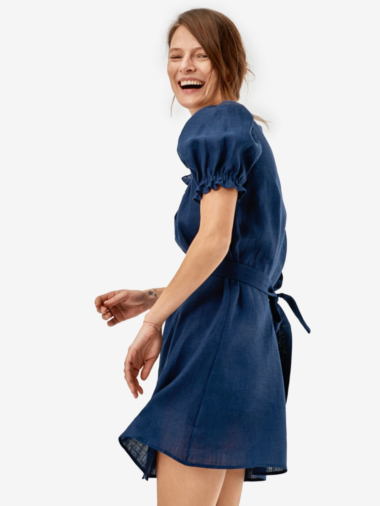 Sleeper Women's Brigitte Mini Dress 2 Sleeper Women's Brigitte Mini Dress - Image 2