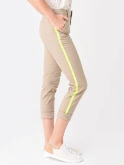 Sundry Women's Stripe Roll Up Trouser -Standrews Links Officials Store SP21 K5 J50T111xCLAYxAlt2 32113502