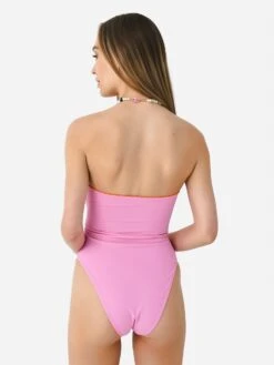 Solid & Striped Women's The Reversible Marlie One-Piece Swimsuit -Standrews Links Officials Store SP23 1102BTX CLCxCARNATIONPINKCLEMENTINExAlt5 98162712