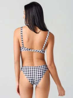Ephemera Women's Classic Gingham Bikini Top -Standrews Links Officials Store SS20DP03 GMxCLASSICGINGHAMxAlt2 21514960