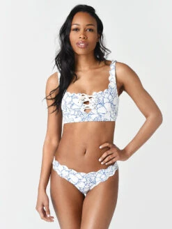 Marysia Women's Palm Springs Tie Bikini Top