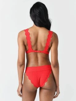 Marysia Women's Wide Santa Clara Bikini Top -Standrews Links Officials Store ST126 BOUGAINVILLEAalt2